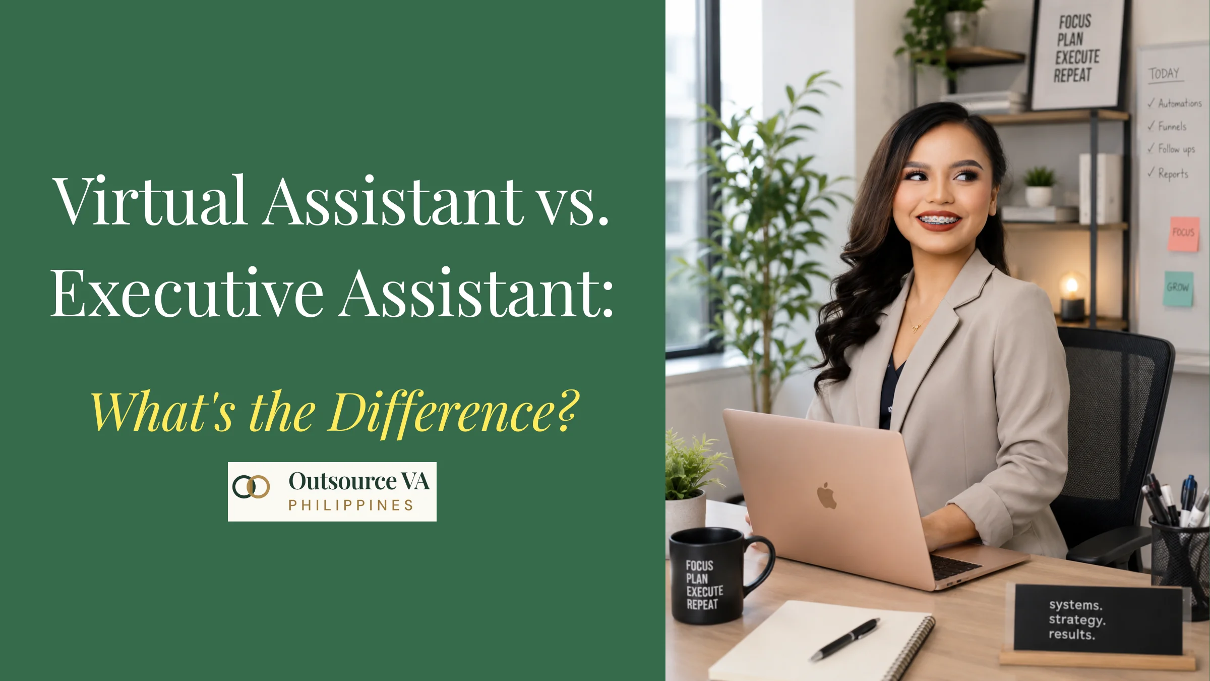 Virtual Assistant vs. Executive Assistant: What's the Difference?